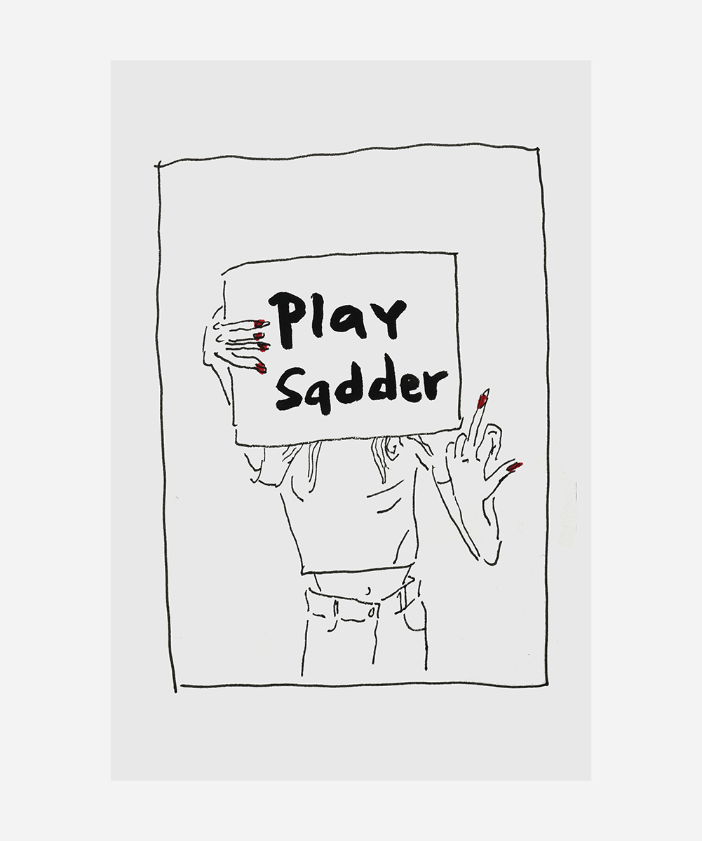Play Sadder Postcard